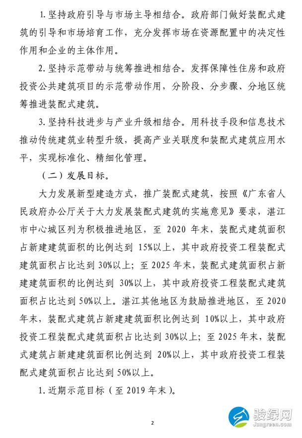 湛江市人民政府关于发展装配式建筑的实施意见